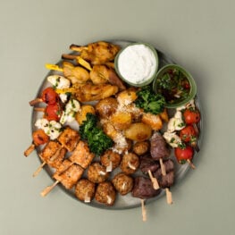 Platou cald finger food premium