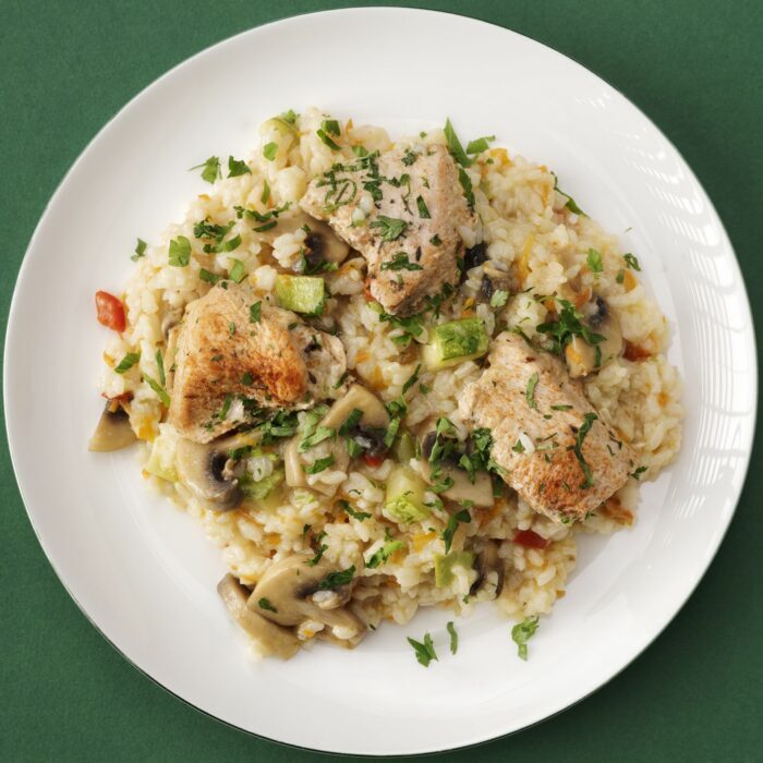 pilaf cu carne de curcan 1 - Bucate pe Roate