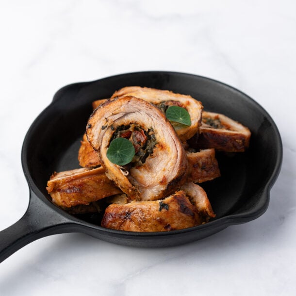 Tavă cu pulpă de porc la cuptor 1 Kg - Crăciun