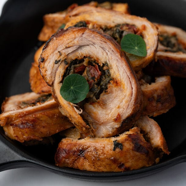 Tavă cu pulpă de porc la cuptor 1 Kg - Crăciun