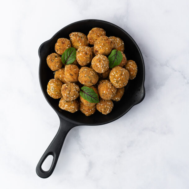 Chifteluțe de pui cu susan 0.6 kg - Paște 2025