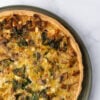 Quiche cu somon, brânză de capră și spanac 1.1 Kg - Revelion