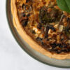 Quiche cu brânză de capră, ciuperci, spanac 1.1 Kg - Crăciun