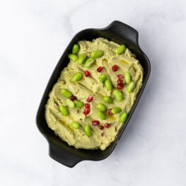 Tavă cu hummus cu busuioc 0.5 kg - Revelion