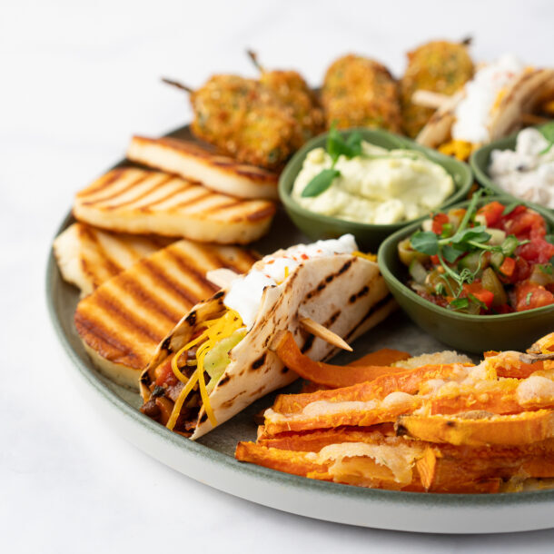 Platou vegetarian 1 - Bucate pe Roate