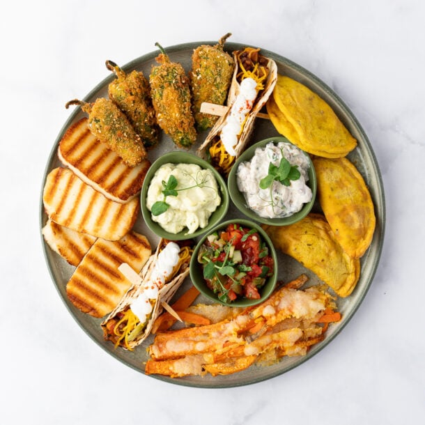 Platou vegetarian 2 - Bucate pe Roate