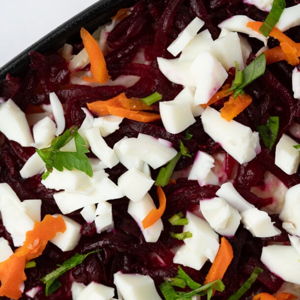 Tava cu salata Shuba 0.5 kg - Revelion