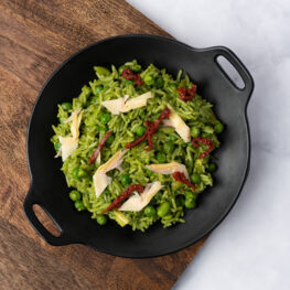 Orez, busuioc proaspăt, sparanghel, anghinare, mazăre și edamame 0.6 kg- Paște 2026