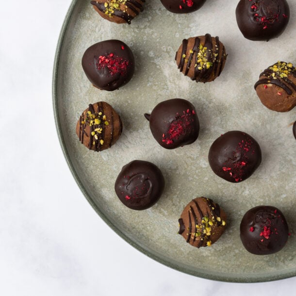 Platou bomboane vegane - Revelion