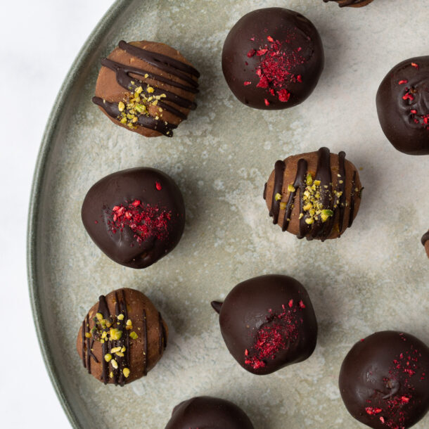 Platou bomboane vegane - Revelion