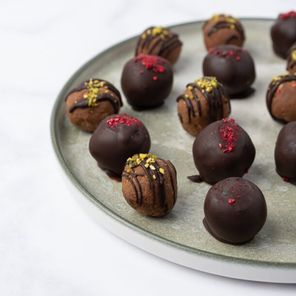 Platou bomboane vegane - Revelion