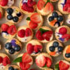 Platou mini tarte