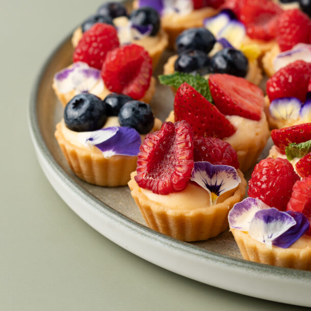 Platou mini tarte
