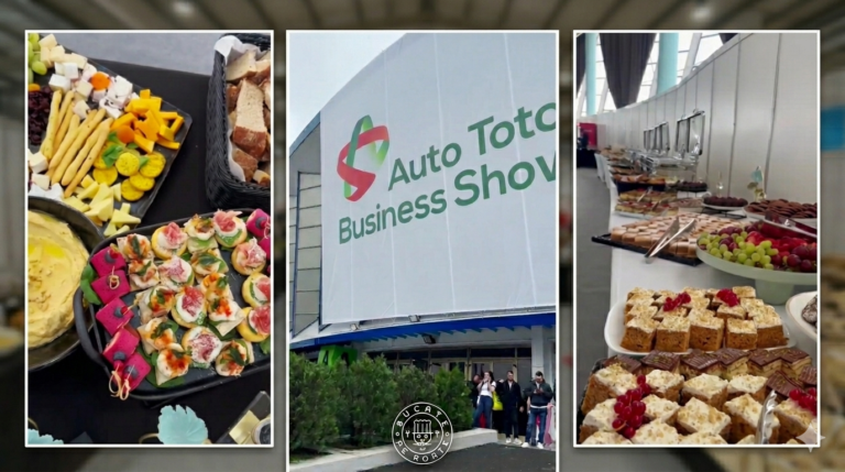 Bufet catering ATBS 2025 Romexpo - Bucate pe Roate