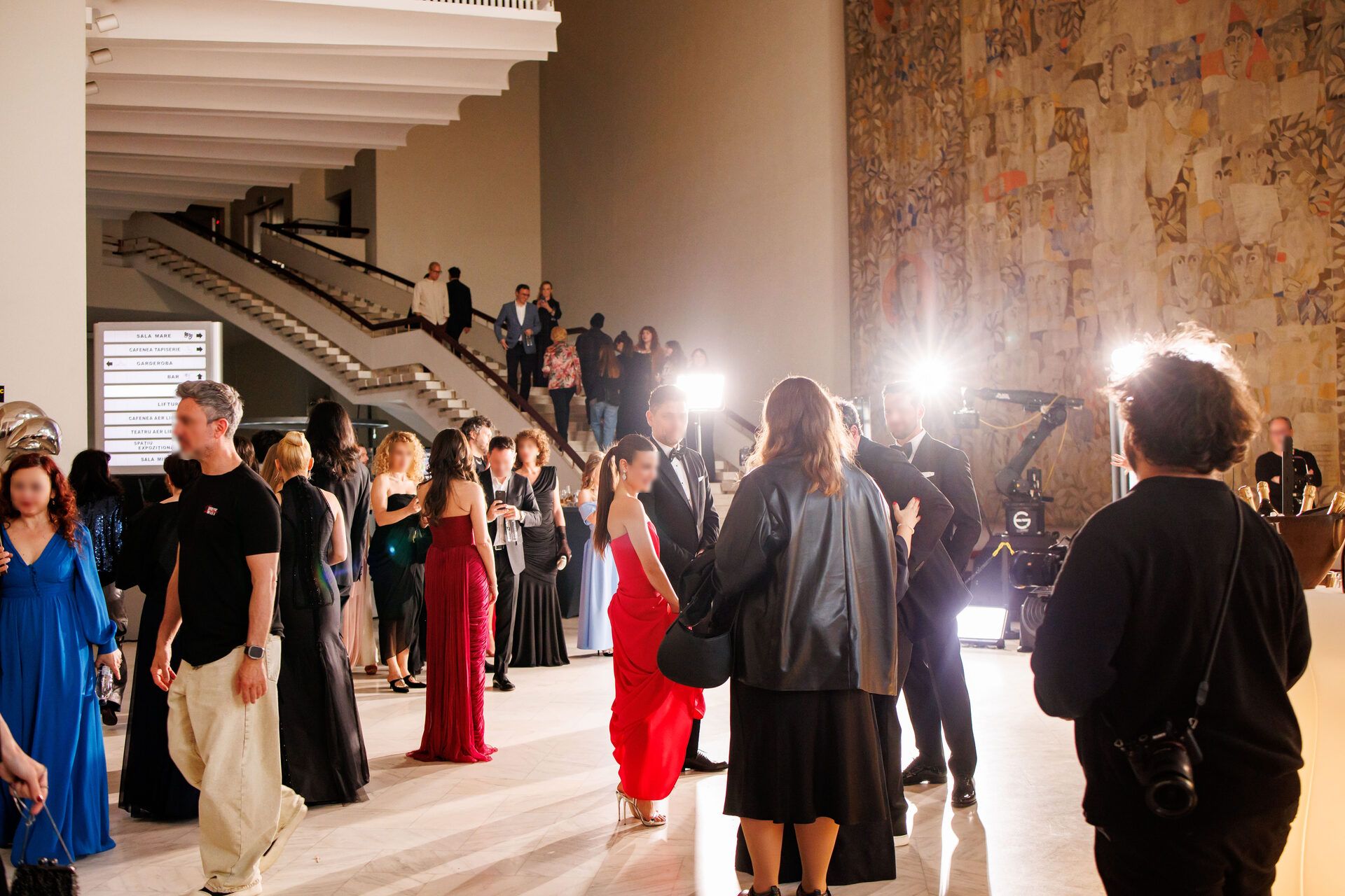 Invitati gala Premiile Gopo 2026 foaier Teatrul National Bucuresti Carte Blanche