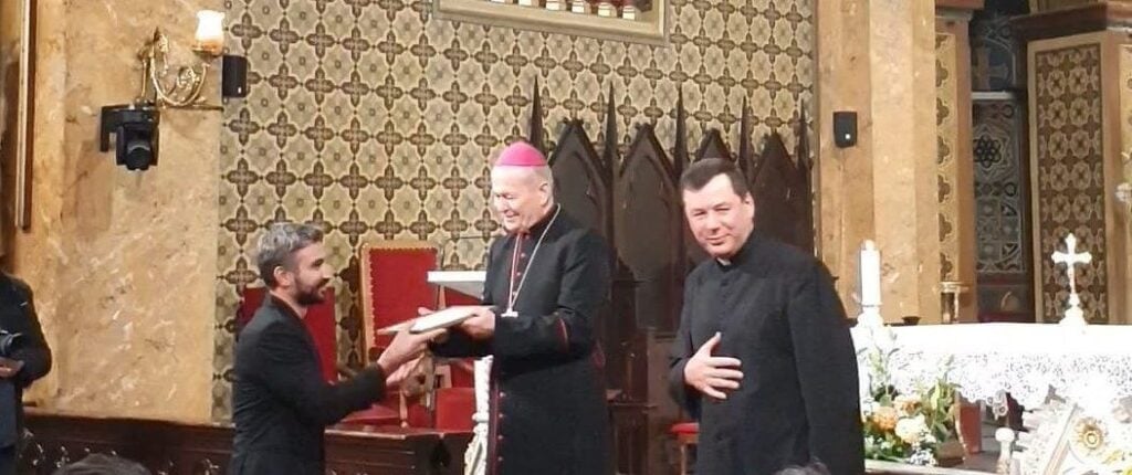 Ceremonia de recomandare a Arhidiecezei Romano-Catolice, vizita Papei Francisc 2019